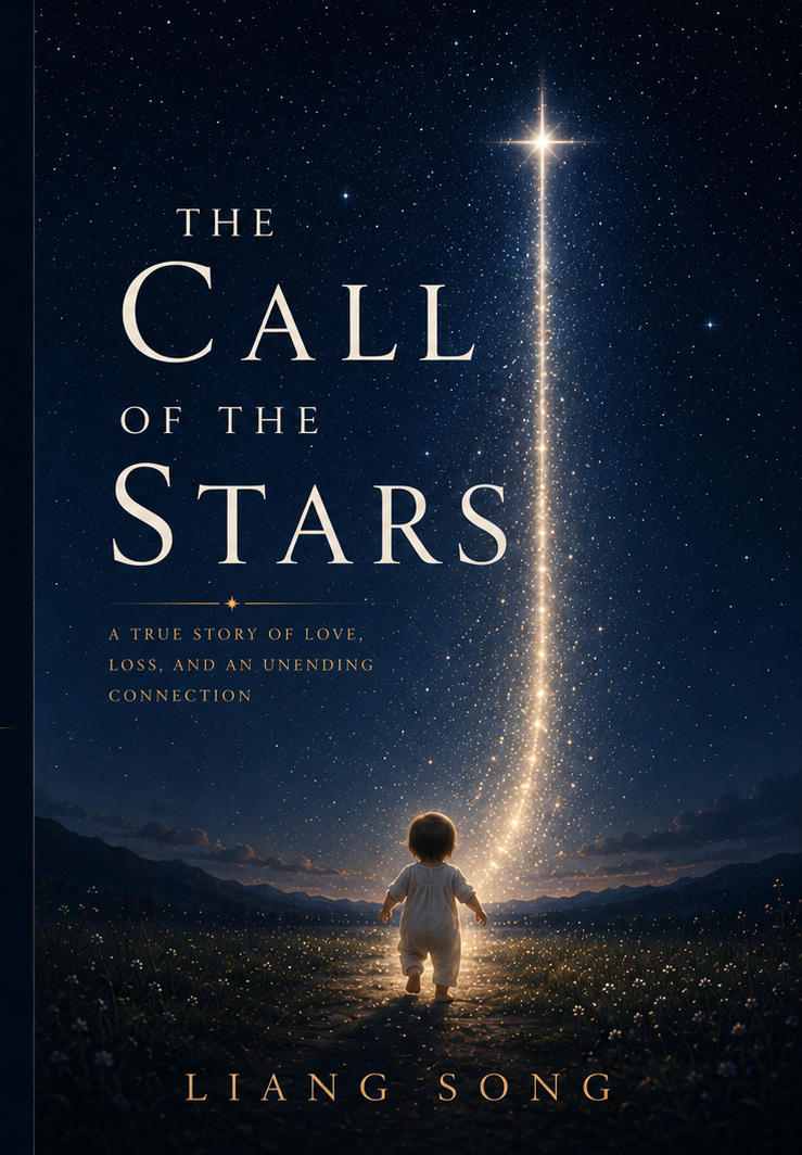 The Call of the Stars — English paperback cover showing a child walking toward a brilliant star
